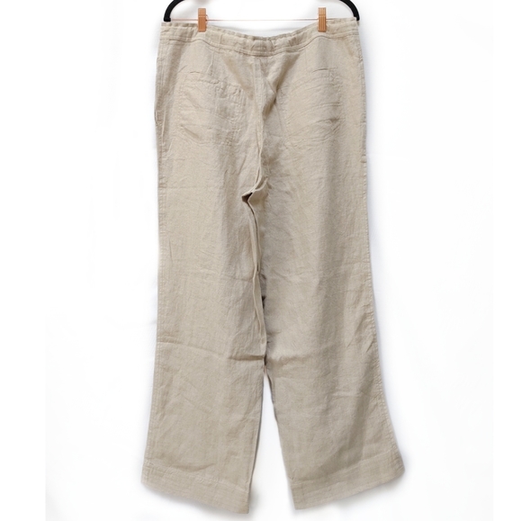 Island Importer Linen Riviera Pants Drawstring - Picture 8 of 8